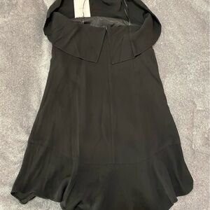 A.L.C. black strapless mini dress